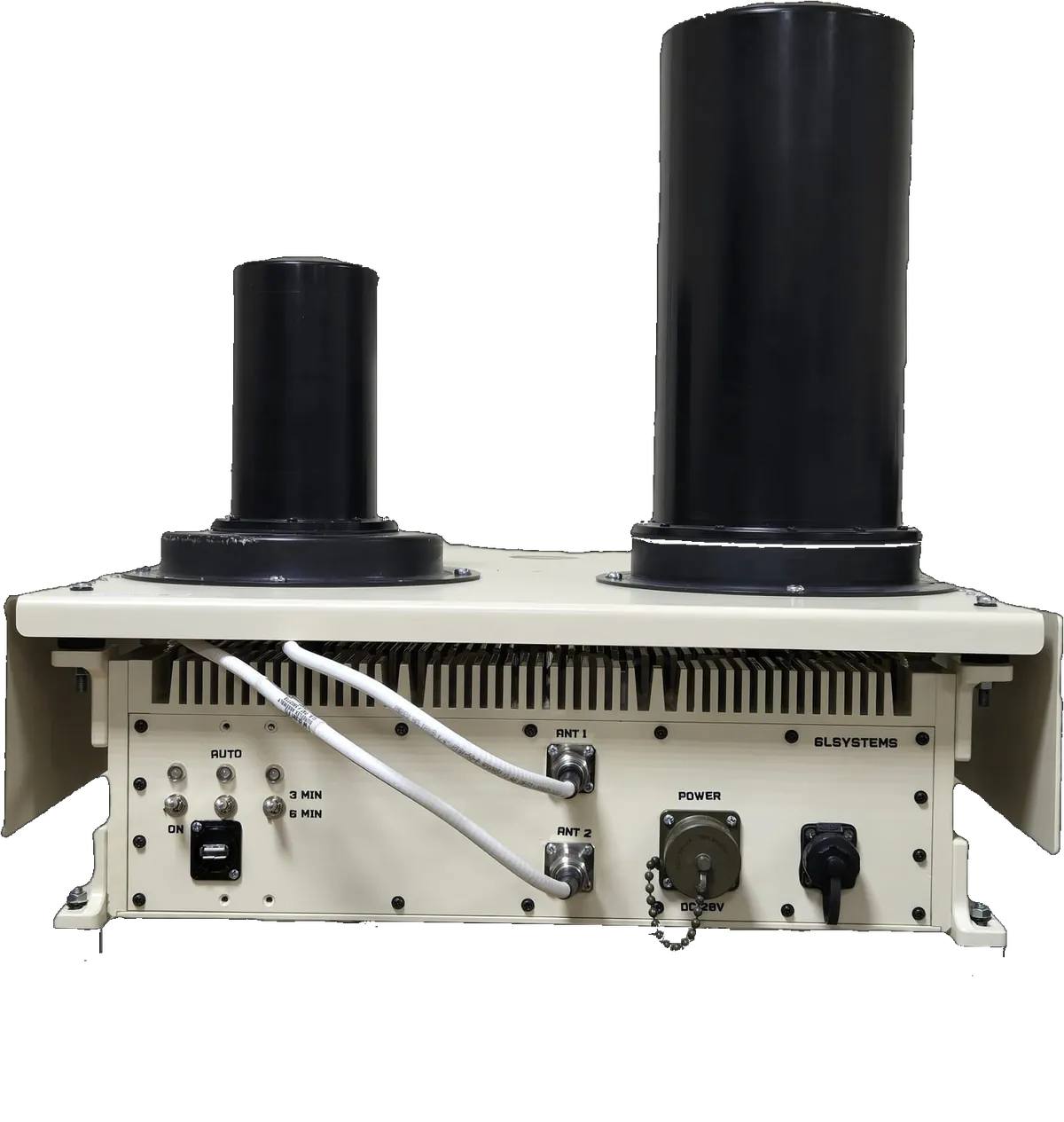 6L Systems integrated electronic unit with two antennas